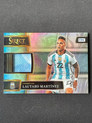 Lautaro Martínez 2022 Panini Select Silver