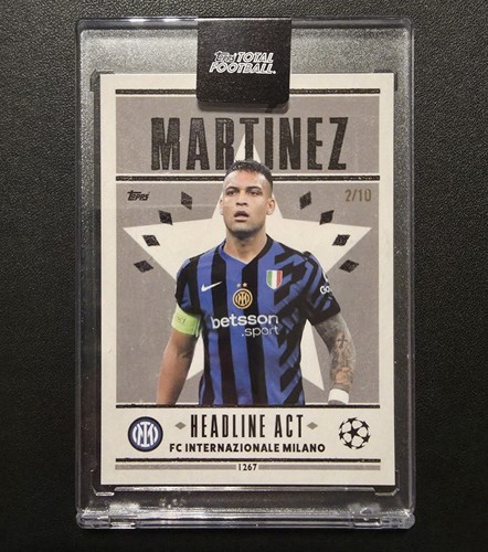 Lautaro Martínez 2024 Topps Total Fútbol /10