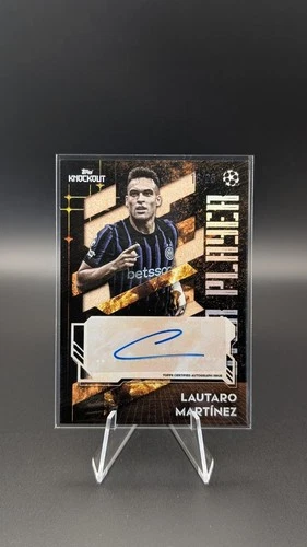 Lautaro Martínez 2025 Topps UCC Knockout 16/25
