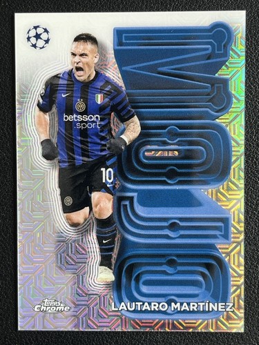 Lautaro Martínez 2024 Topps UCC Refractor #MJ-14