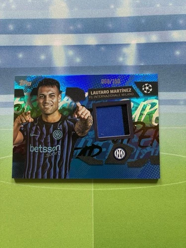Lautaro Martínez 2025 Topps UCC Reliquia Azul /150