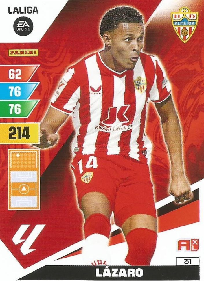 Lazaro 2023 Panini Adrenalyn XL La Liga