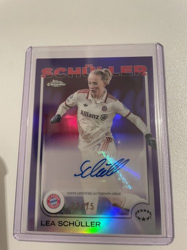Lea Schuller 2024 Topps Chrome Purple /75