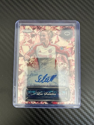 Lea Schuller 2023 Topps Chrome Sapphire 1/1