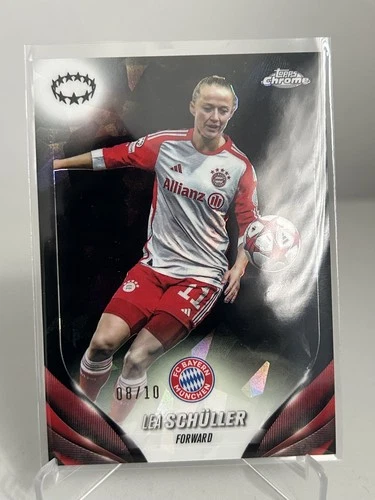 Lea Schuller 2024 Topps Chrome Sapphire Black /10