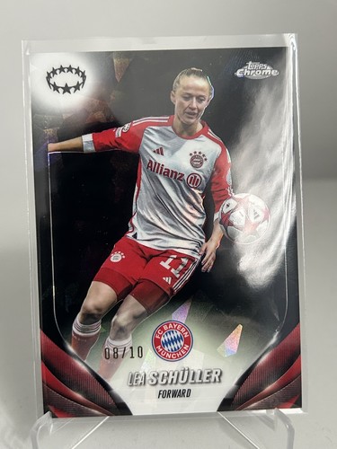 Lea Schuller 2023 Topps Chrome Women's Sapphire Black /10
