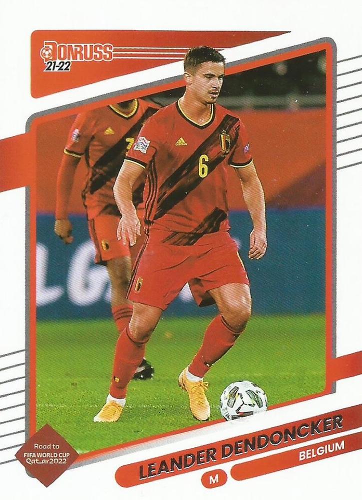 Leander Dendoncker 2021 Panini Donruss Soccer 126