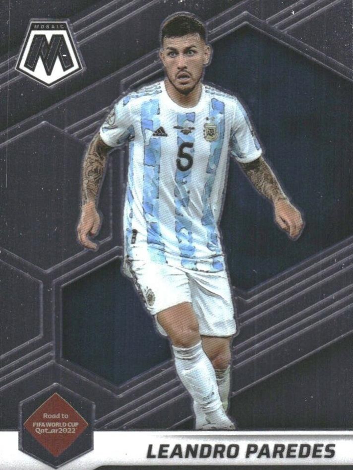 Leandro Paredes 2021 Panini Mosaic Road to FIFA World Cup
