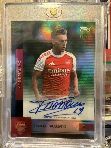 Leandro Trossard 2025 Topps Arsenal /99