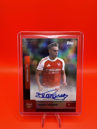 Leandro Trossard 2026 Topps Arsenal Team Set /99