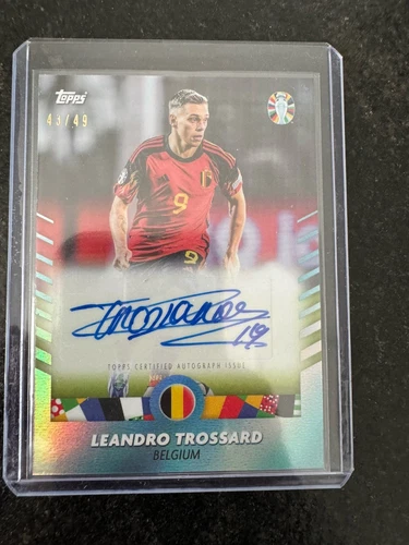 Leandro Trossard 2024 Topps EURO 2024 /49