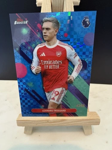 Leandro Trossard 2025 Topps Finest /99