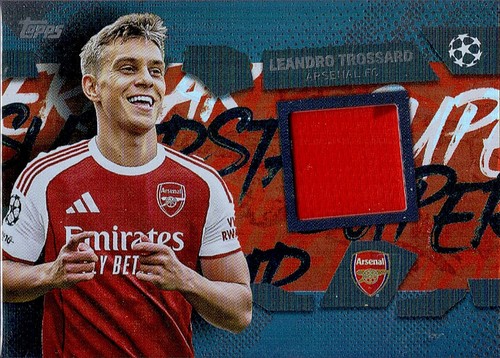 Leandro Trossard 2025 Topps Flagship UEFA