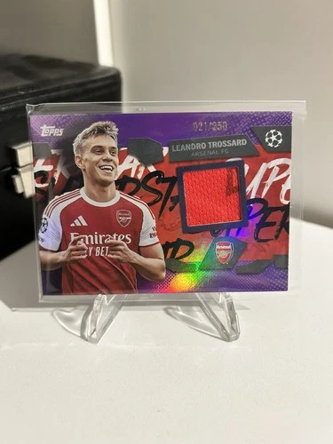 Leandro Trossard 2025 Topps Flagship UEFA /250