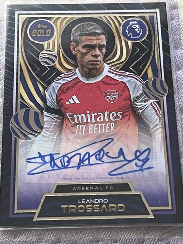 Leandro Trossard 2025 Topps Gold Gold /25