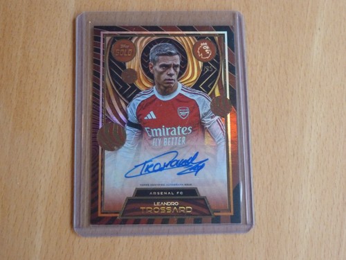 Leandro Trossard 2025 Topps Gold Premier League Gold /25