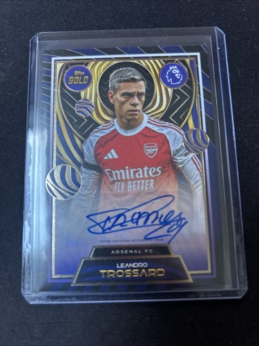 Leandro Trossard 2025 Topps Gold Premier League Gold