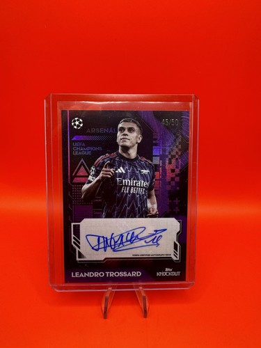 Leandro Trossard 2026 Topps Knockout /50