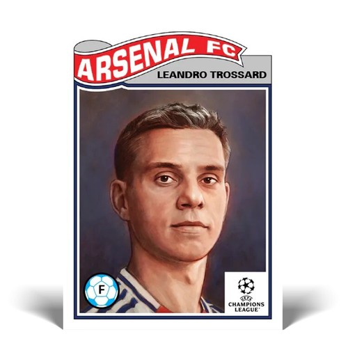 Leandro Trossard 2024 Topps Living Set UCC UEFA 700