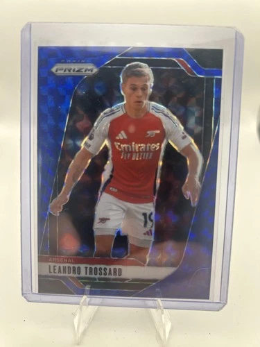 Leandro Trossard 2024 Panini Mosaic Blue