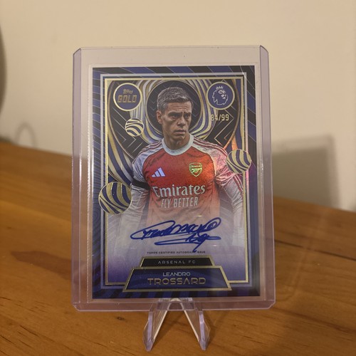 Leandro Trossard 2025 Topps Oro Gold /99