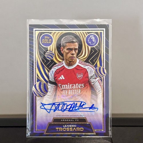 Leandro Trossard 2025 Topps Oro Premier League Gold
