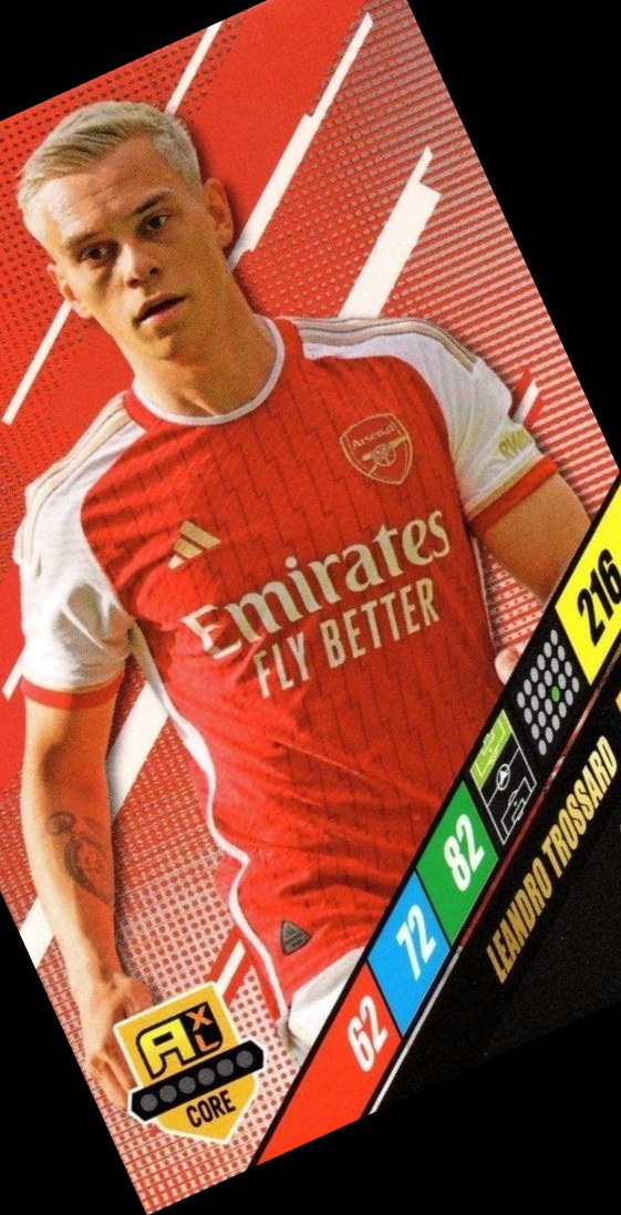 Leandro Trossard 2024 Panini Adrenalyn XL FIFA 365