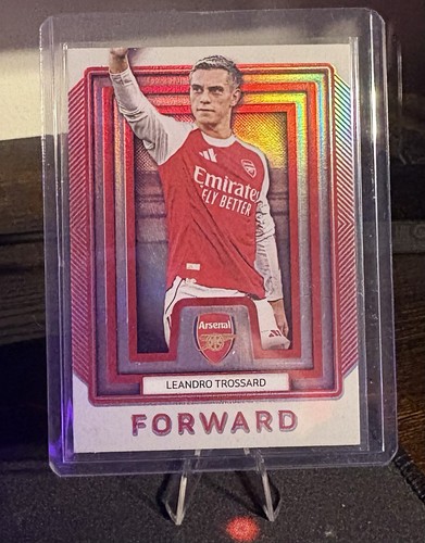 Leandro Trossard 2025 Futera Platinum Rojo /39