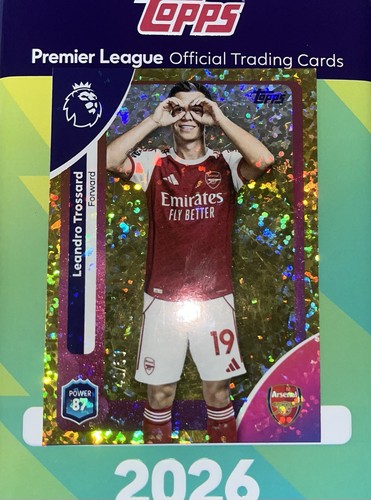 Leandro Trossard 2025 Topps Premier League 40/50