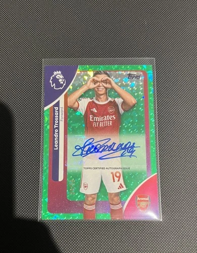 Leandro Trossard 2025 Topps Premier League Green /99