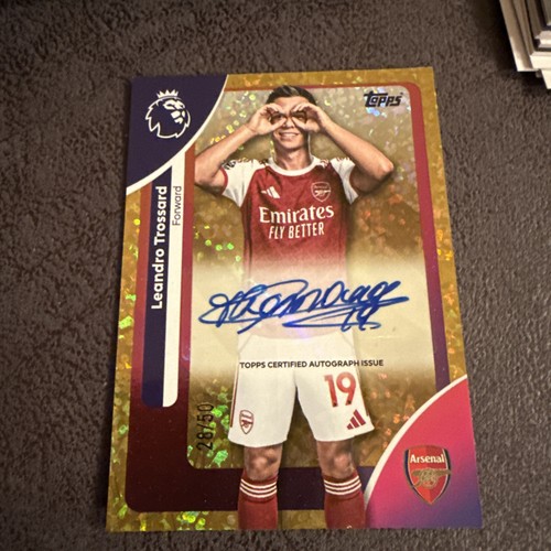 Leandro Trossard 2026 Topps Premier League Oro /50