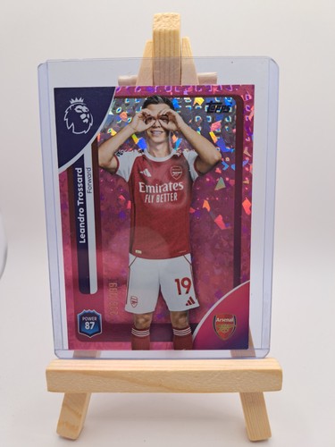 Leandro Trossard 2026 Topps Premier League Pink Diamond /399