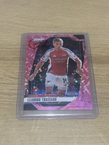 Leandro Trossard 2024 Panini Premier League Pink Prizm /149