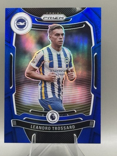 Leandro Trossard 2021 Panini Prizm Azul /49