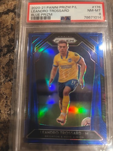 Leandro Trossard 2020 Panini Prizm Blue