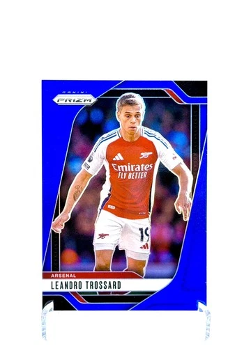 Leandro Trossard 2025 Panini Prizm Blue Prizm /299