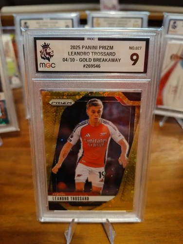 Leandro Trossard 2024 Panini Prizm Gold /10