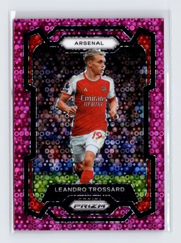 Leandro Trossard 2023 Panini Prizm Pink Breakaway /149