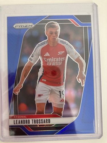 Leandro Trossard 2024 Panini Prizm Premier League Azul /299