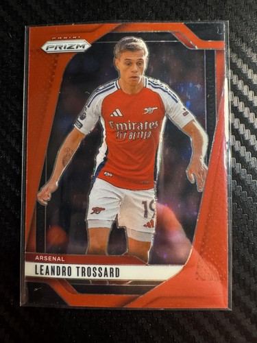 Leandro Trossard 2024 Panini Prizm Premier League Red Stars 27/25