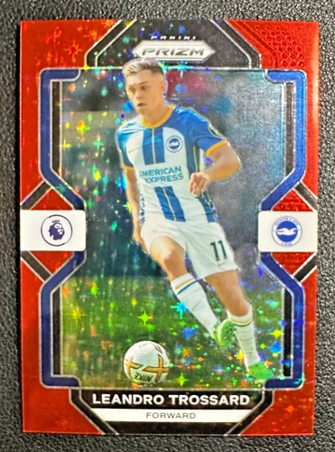 Leandro Trossard 2022 Panini Prizm Red Stars /15