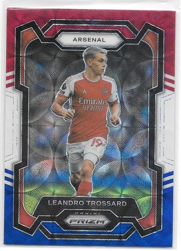 Leandro Trossard 2023 Panini Prizm Red White & Blue