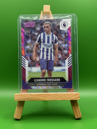 Leandro Trossard 2021 Panini Score Pink Lava /25