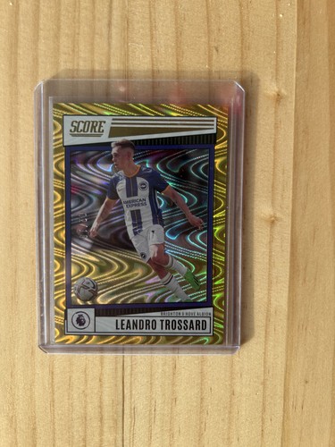 Leandro Trossard 2022 Panini Score Premier League Gold Swirl /10