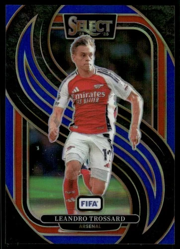 Leandro Trossard 2024 Panini Select Blue