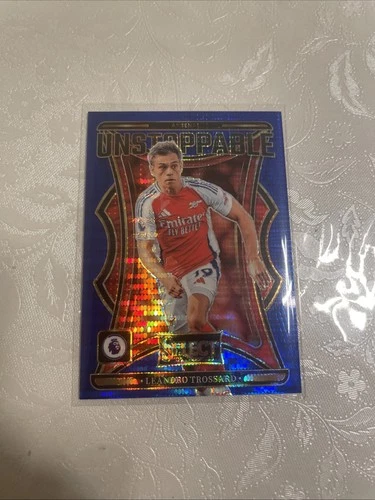 Leandro Trossard 2024 Panini Select Blue