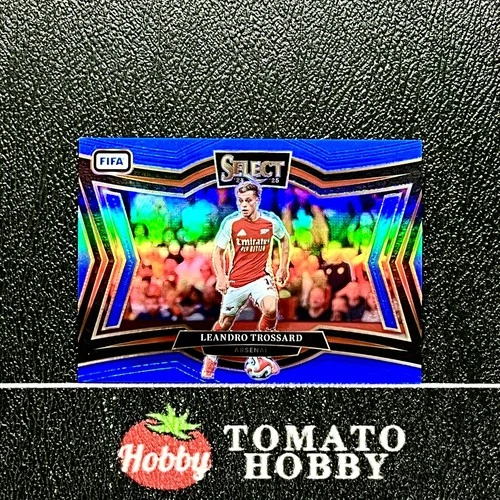 Leandro Trossard 2024 Panini Select Blue Refractor