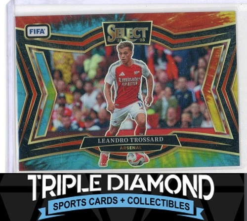 Leandro Trossard 2024 Panini Select FIFA Tie-Dye /25