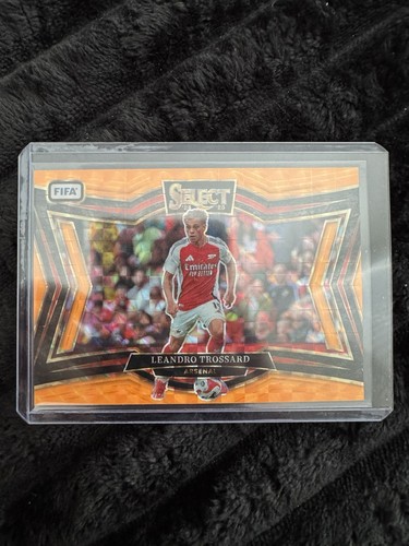 Leandro Trossard 2024 Panini Select Orange Prizm /125