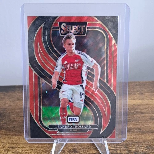 Leandro Trossard 2024 Panini Select Red Wave /59